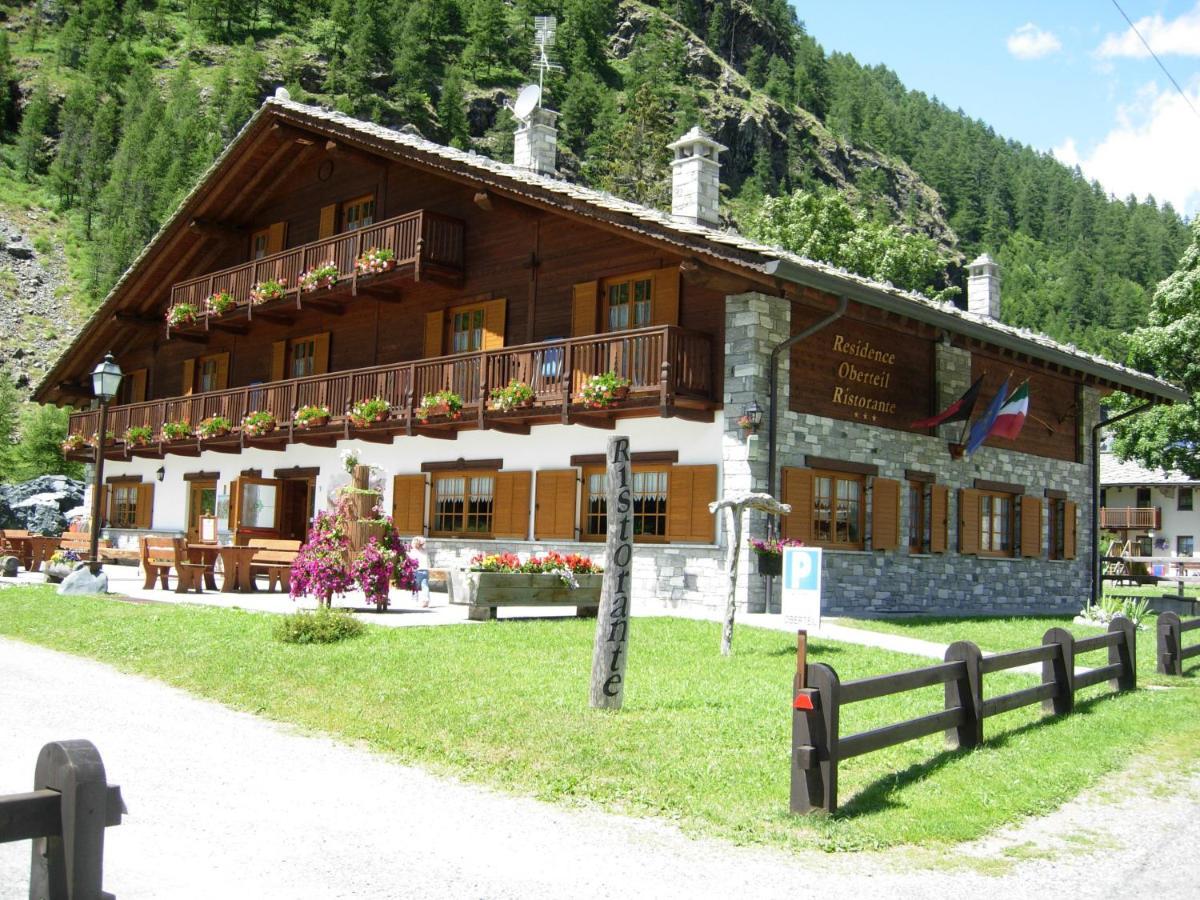 Residence Oberteil Gressoney-la-Trinité Exterior foto