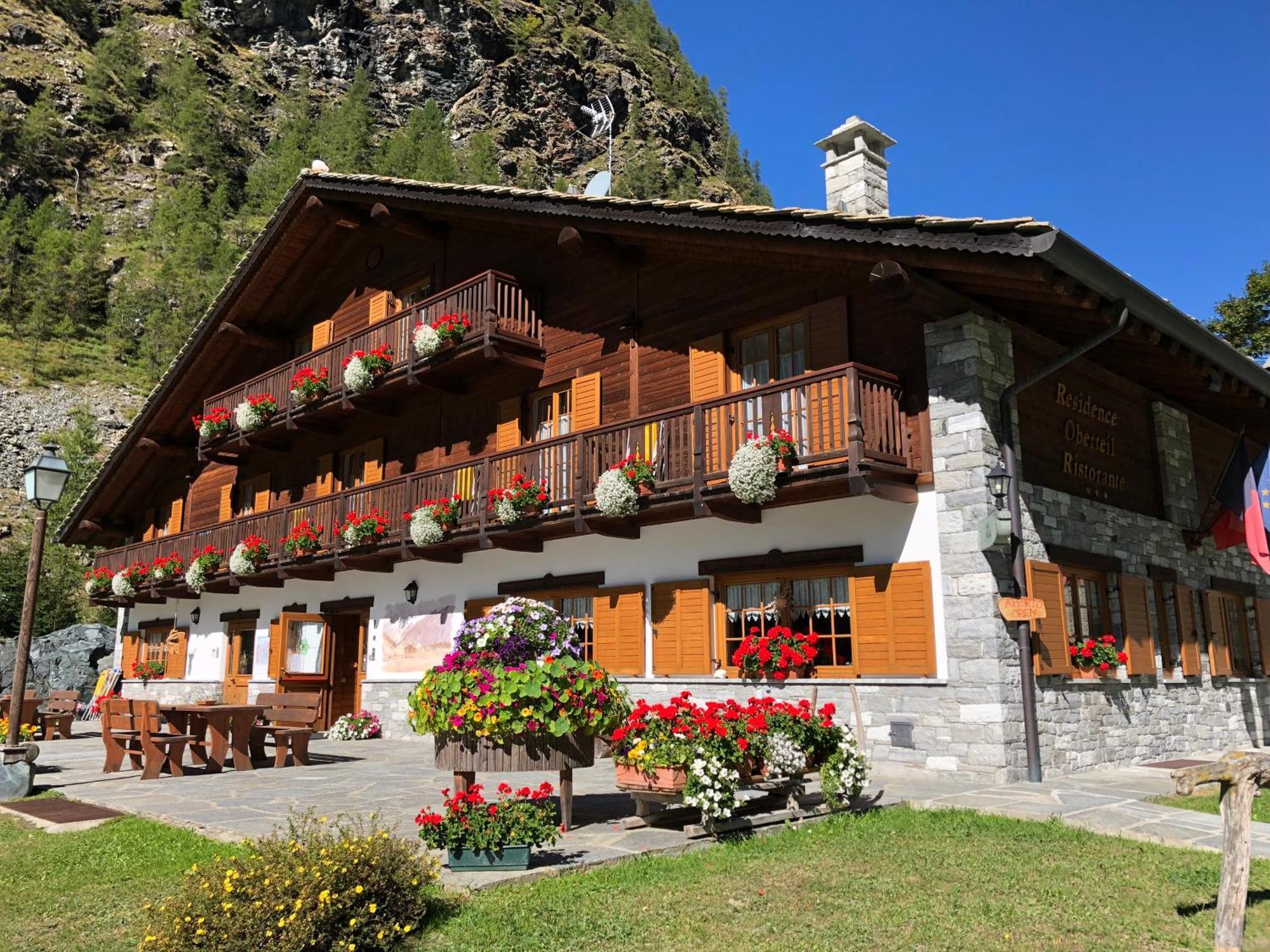 Residence Oberteil Gressoney-la-Trinité Exterior foto